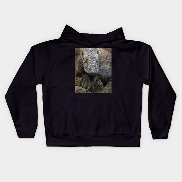 Komodo Dragon Kids Hoodie by Sharonzoolady